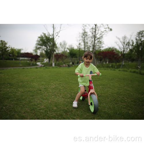 Bicicleta sin pedales para niños